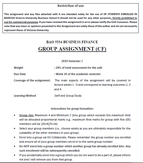 Corporate finance course online free image