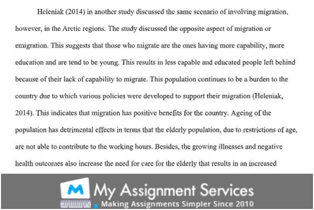 geography coursework samples 2