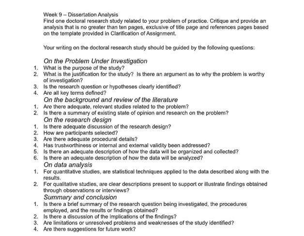 dissertation homework sample 1