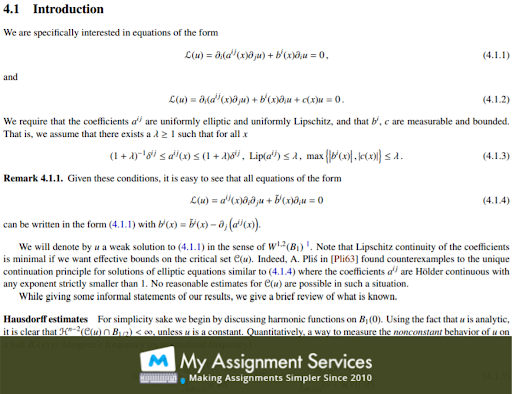 dissertation examples mathematics