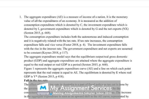 macroeconomic thesis writing assignment