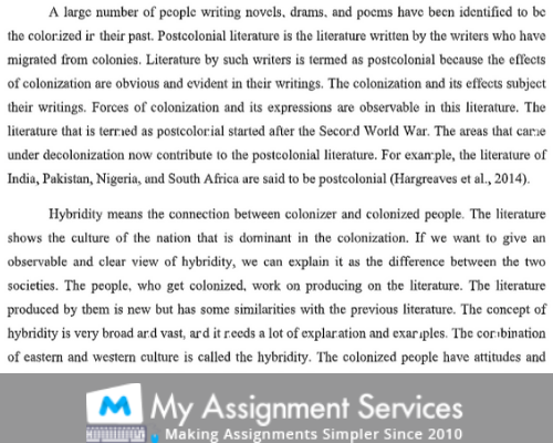 English Literature Dissertation Writng Service