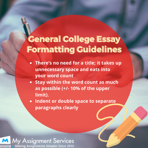 essay formatting guidelines