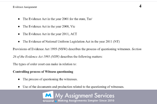 70109 Evidence Law Essay