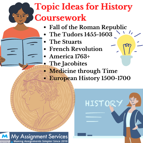 topic ideas for history coursework assignment