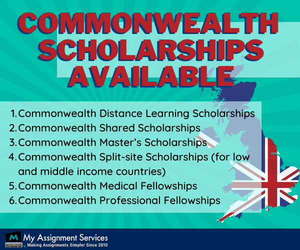 commonwealth scholarships available