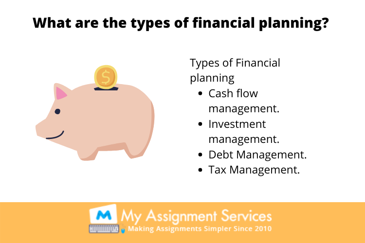 types of financial planning