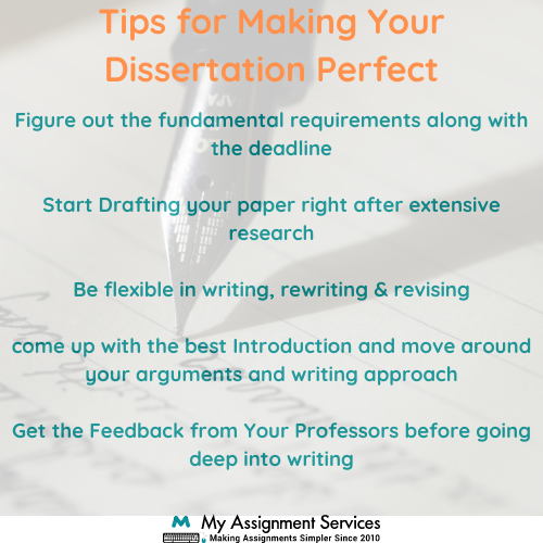 tips for dissertation writing