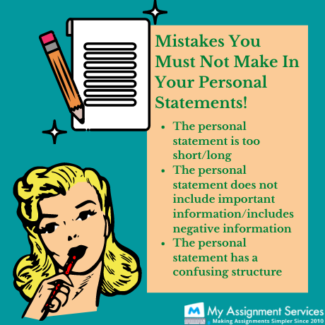 don'ts of a personal statement 