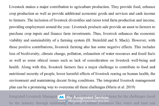 Livestock Production Systems Dissertation Expert