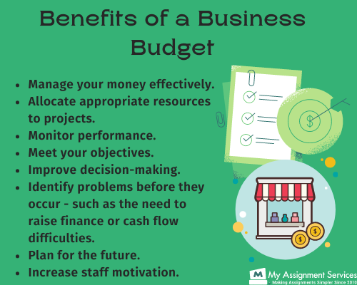 benefits of business budgets