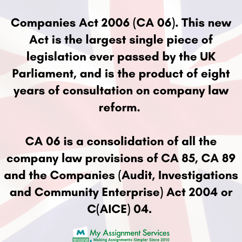 companies act 2006