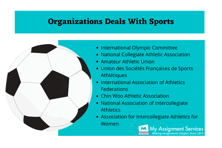 organisations deals with sports