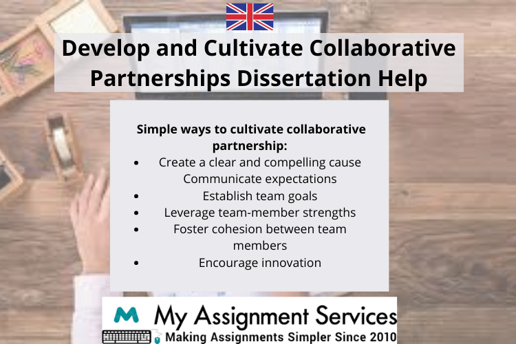 Develop and Cultivate Collaborative Partnerships dissertation help