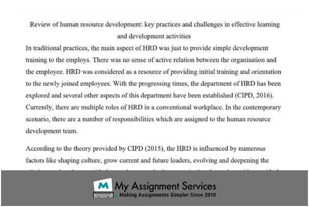 CIPD Assignment Solution