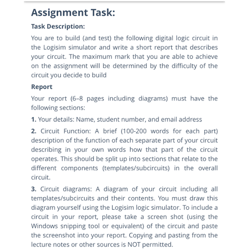 logisim assignment help