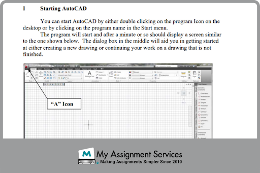 AutoCAD assignment help