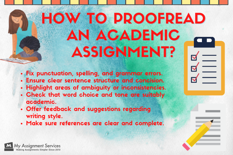 how to proofread an academic assignment