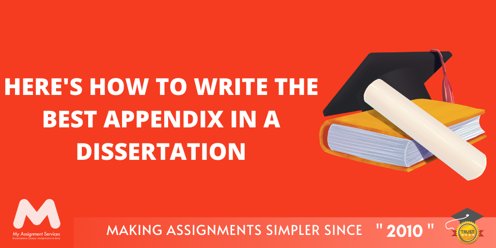 How to Write an Appendix in a Dissertation