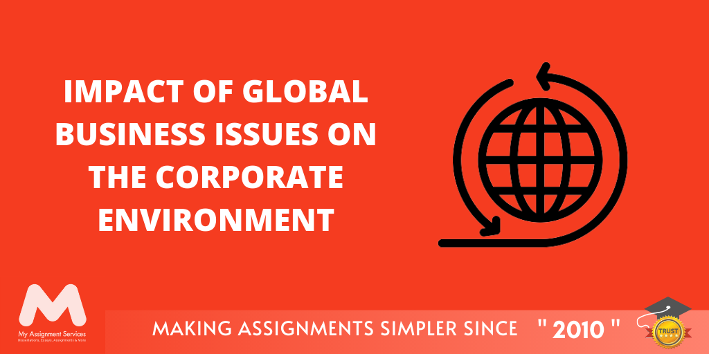 Impact of Global Business Issues on the Corporate Environment