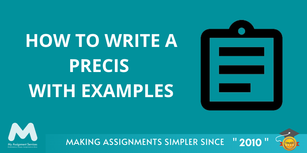 How to Write a Precis With Examples