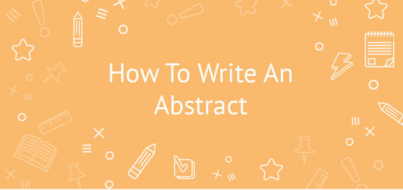 How to write a abstract