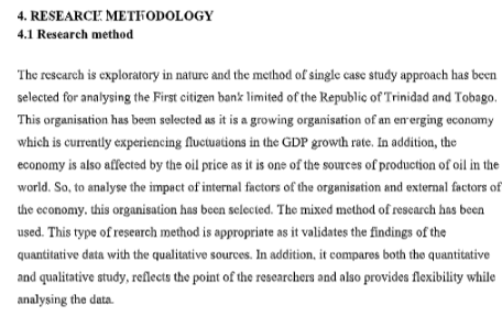 Research Methodology