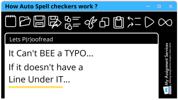 Auto-spell checkers