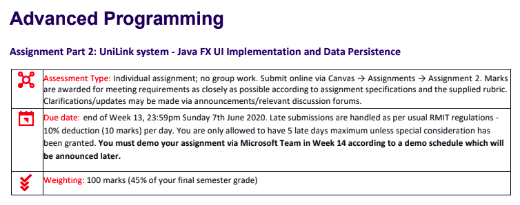 Java FX UI Implementation and Data Persistence