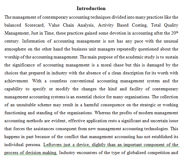 Accounting Cousework Answer