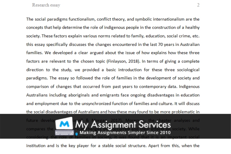 essay sample 2 written by our essay writers