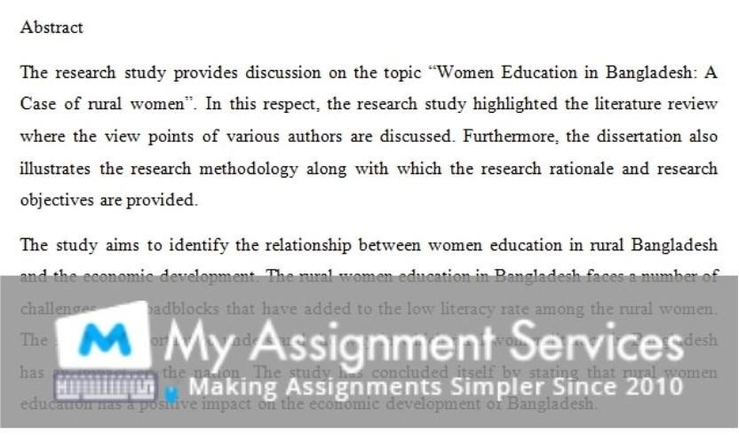 politics dissertation assessment sample 2
